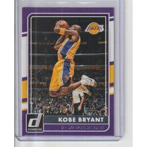 Kobe Bryant 2015-16 Panini Donruss #62 HOF Lakers